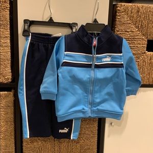 Boys 6-9 month puma outfit